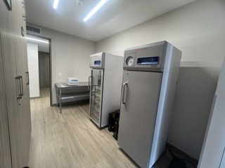 Sample Processing and Pharmacy Area